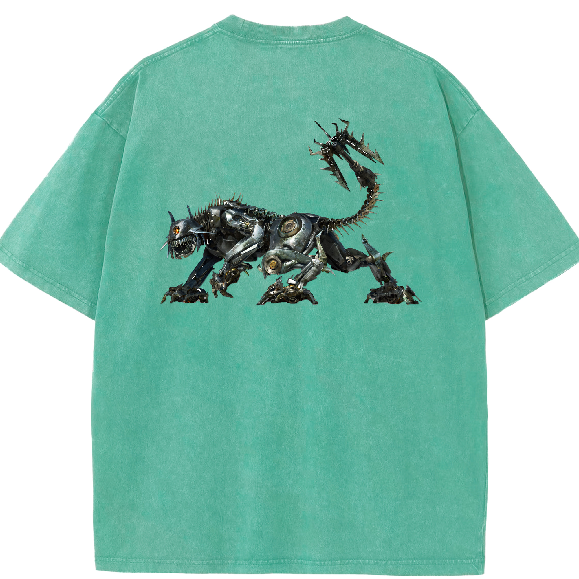 （画像用） Transformers トランスフォーマー 綿100% ヴィンテージ風 半袖Tシャツ（背面プリント）
